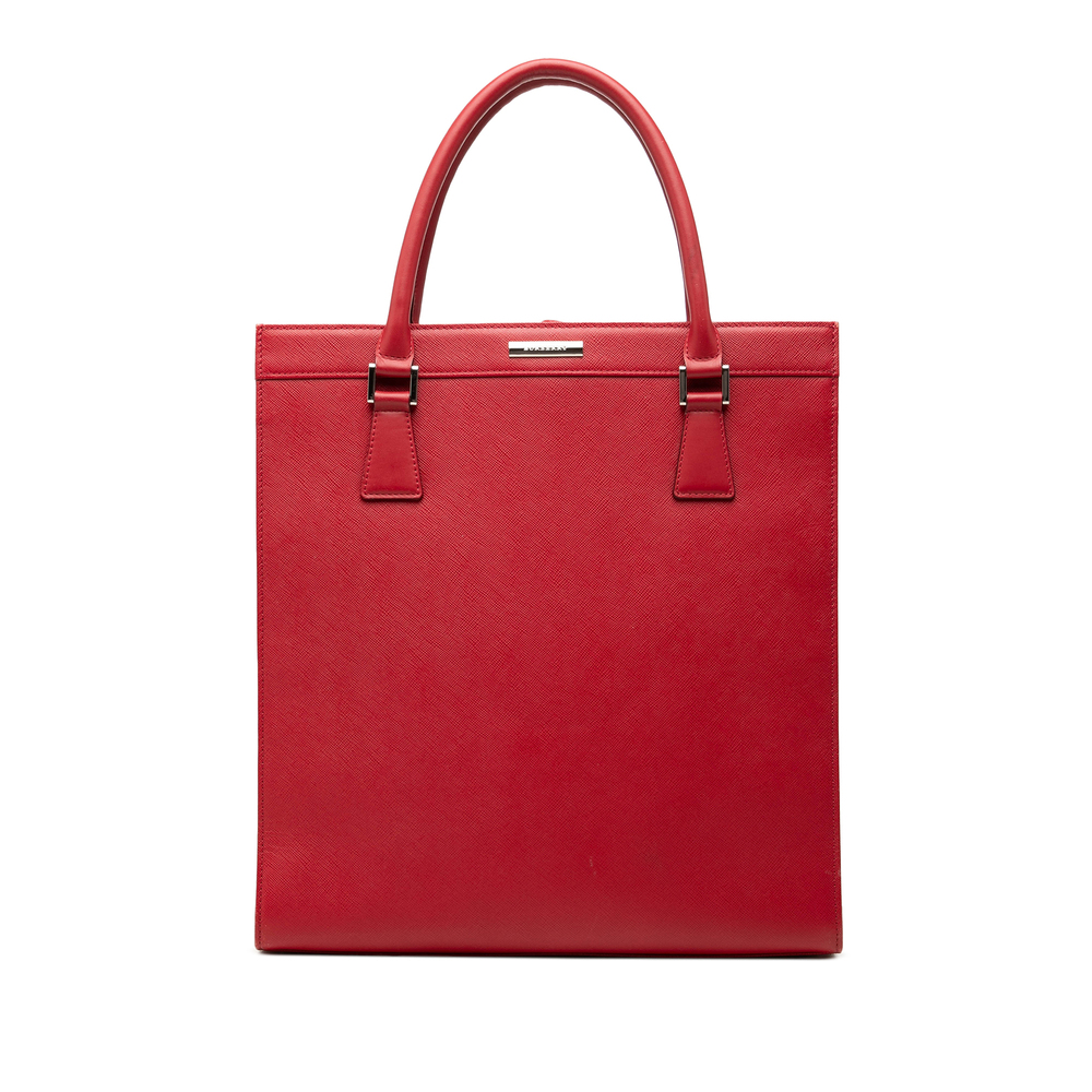 Pre-Loved Burberry Leather Tote